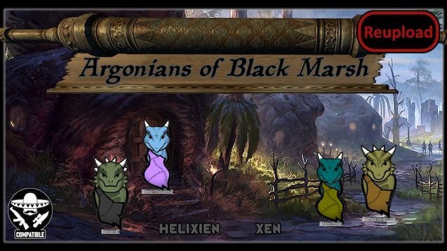 Argonians of Blackmarsh (Continued RU)