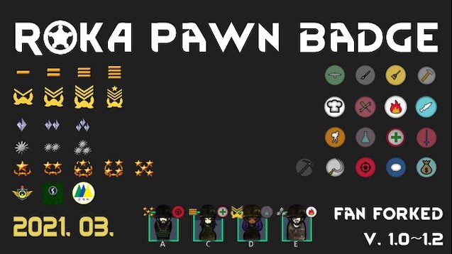 Pawn Badge_ROKA (Korea Army) (1.0-1.2)