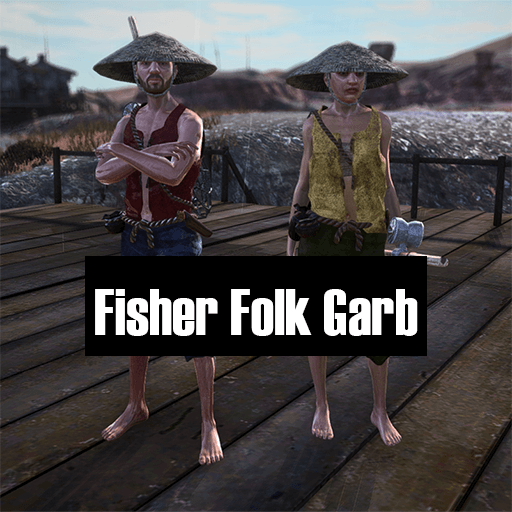 Fisher Folk Garb - Lore Friendly - Standalone / Снаряжение рыбака