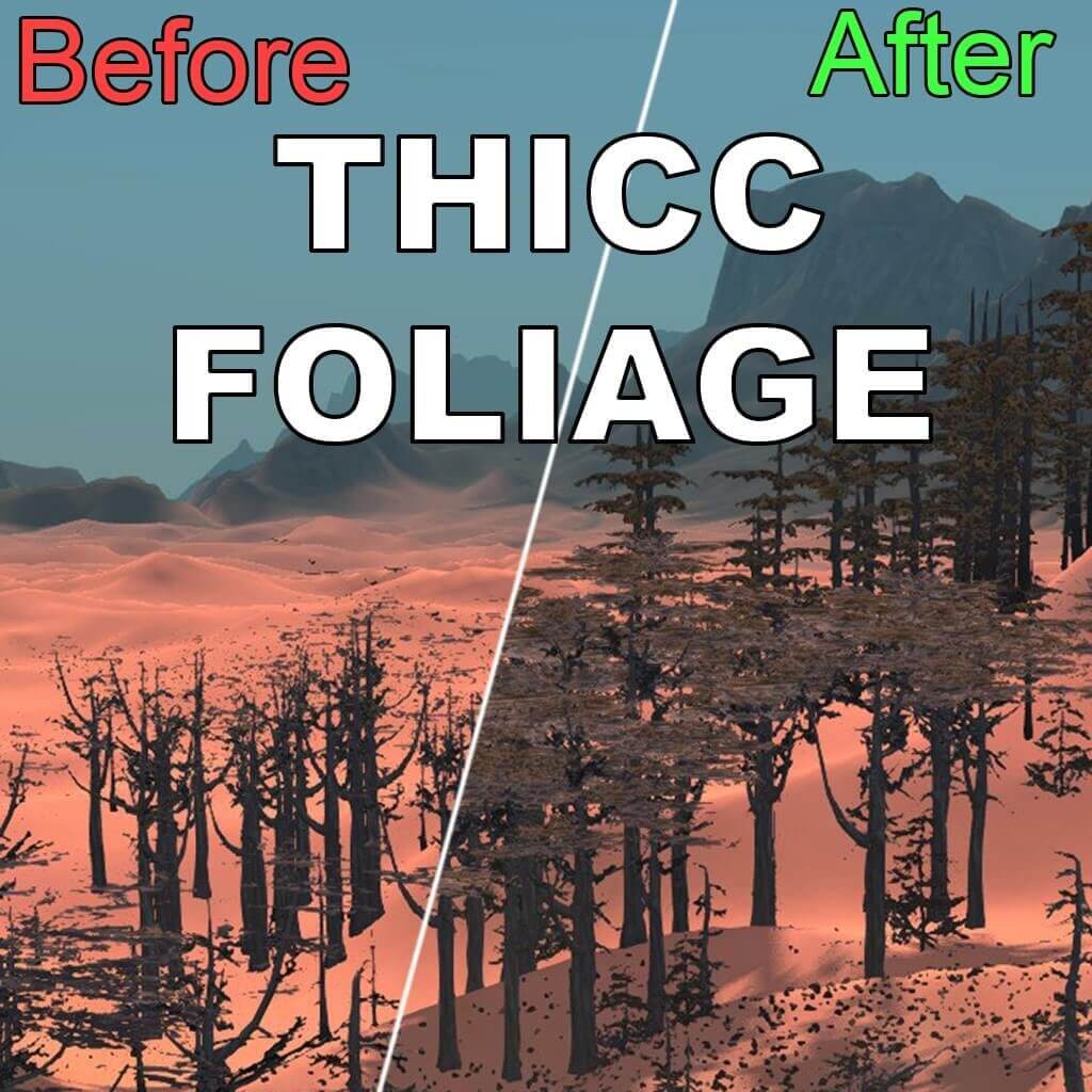 Thicc Foliage / Тонкая листва