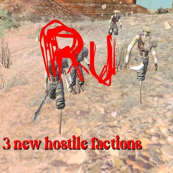 3 new hostile factions RU